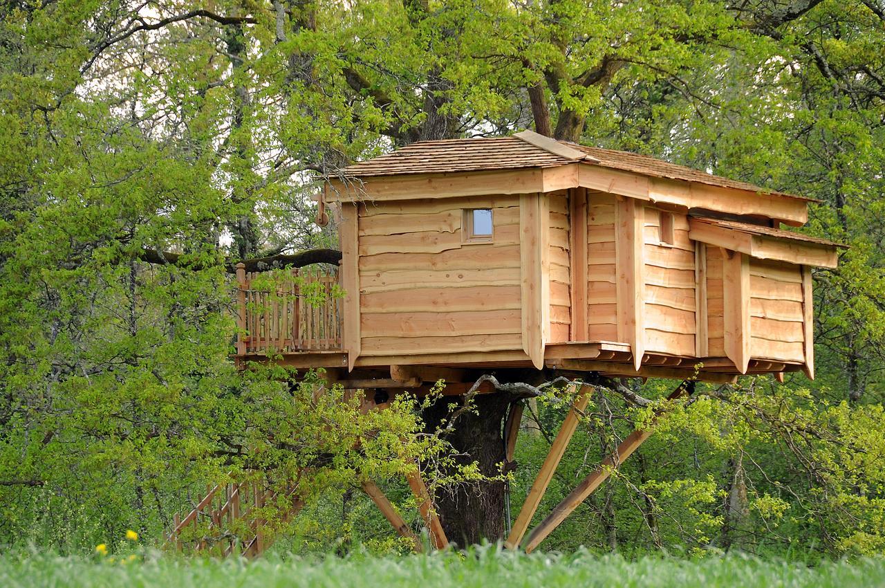 La Cabane Du Vieux Chene Susmiou Exteriör bild